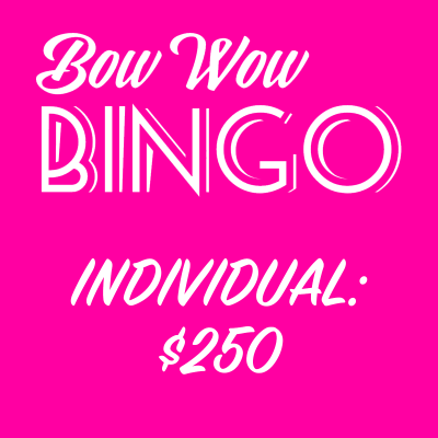 Bow Wow Bingo Individual